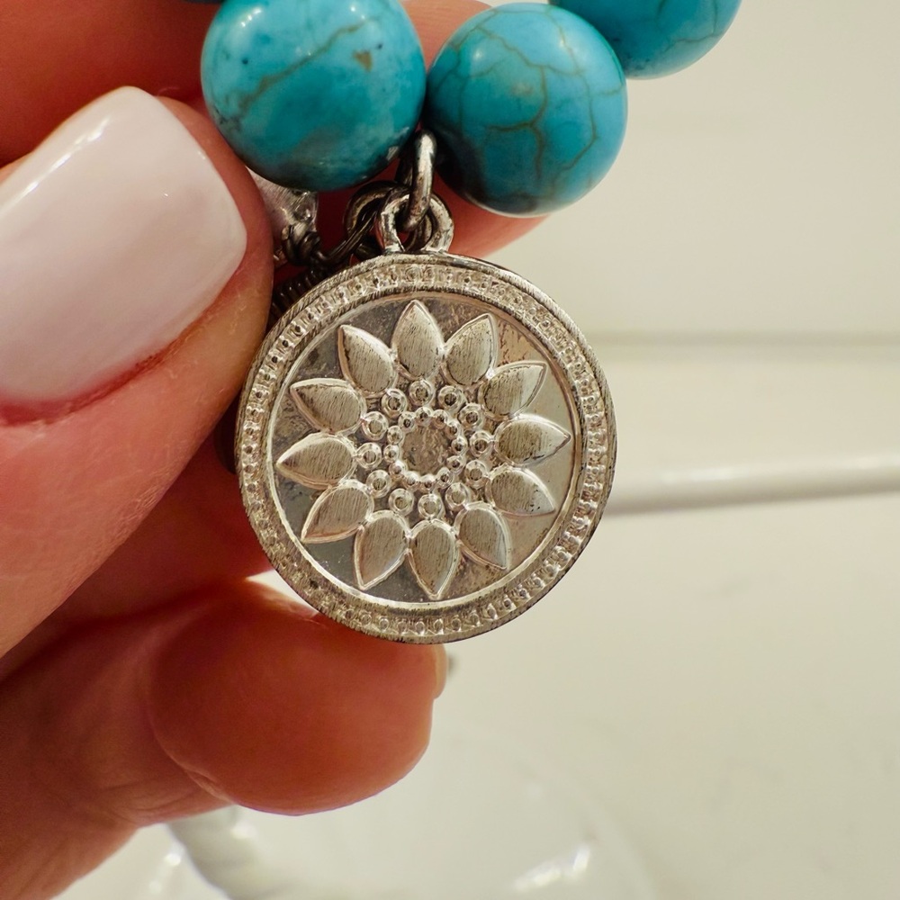 STELLA & DOT Turquoise Foundation Bracelet, B133TU - Picture 6 of 11